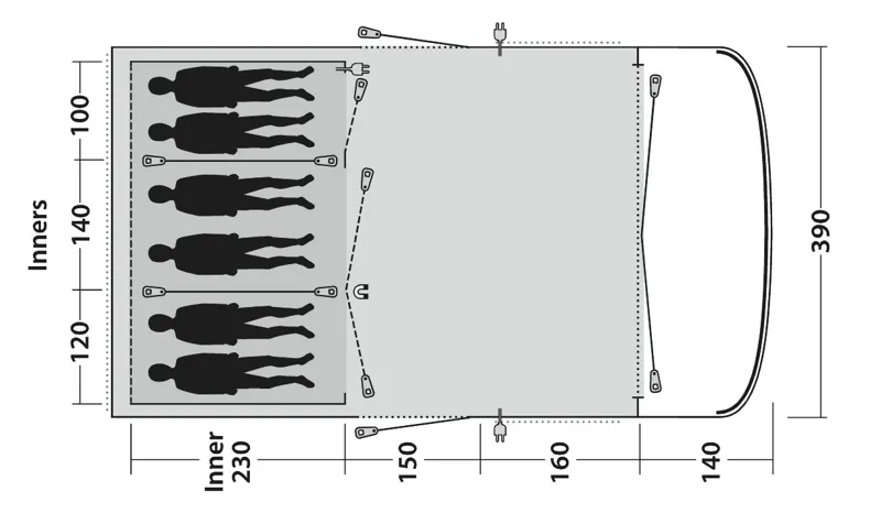Outwell Colorado 6PE Tent - 2021 Model-2